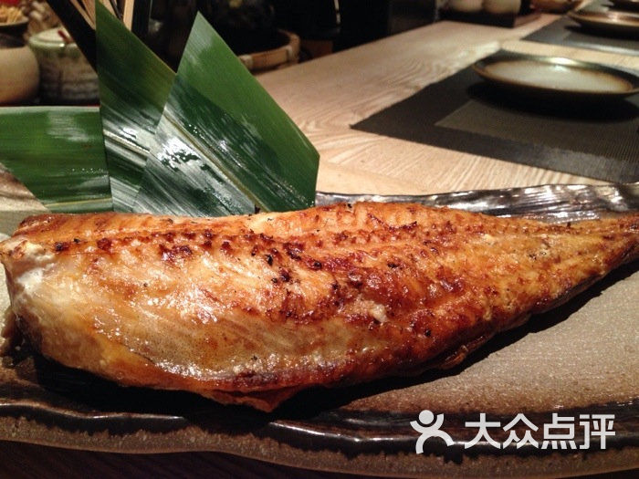 烤开片鱼