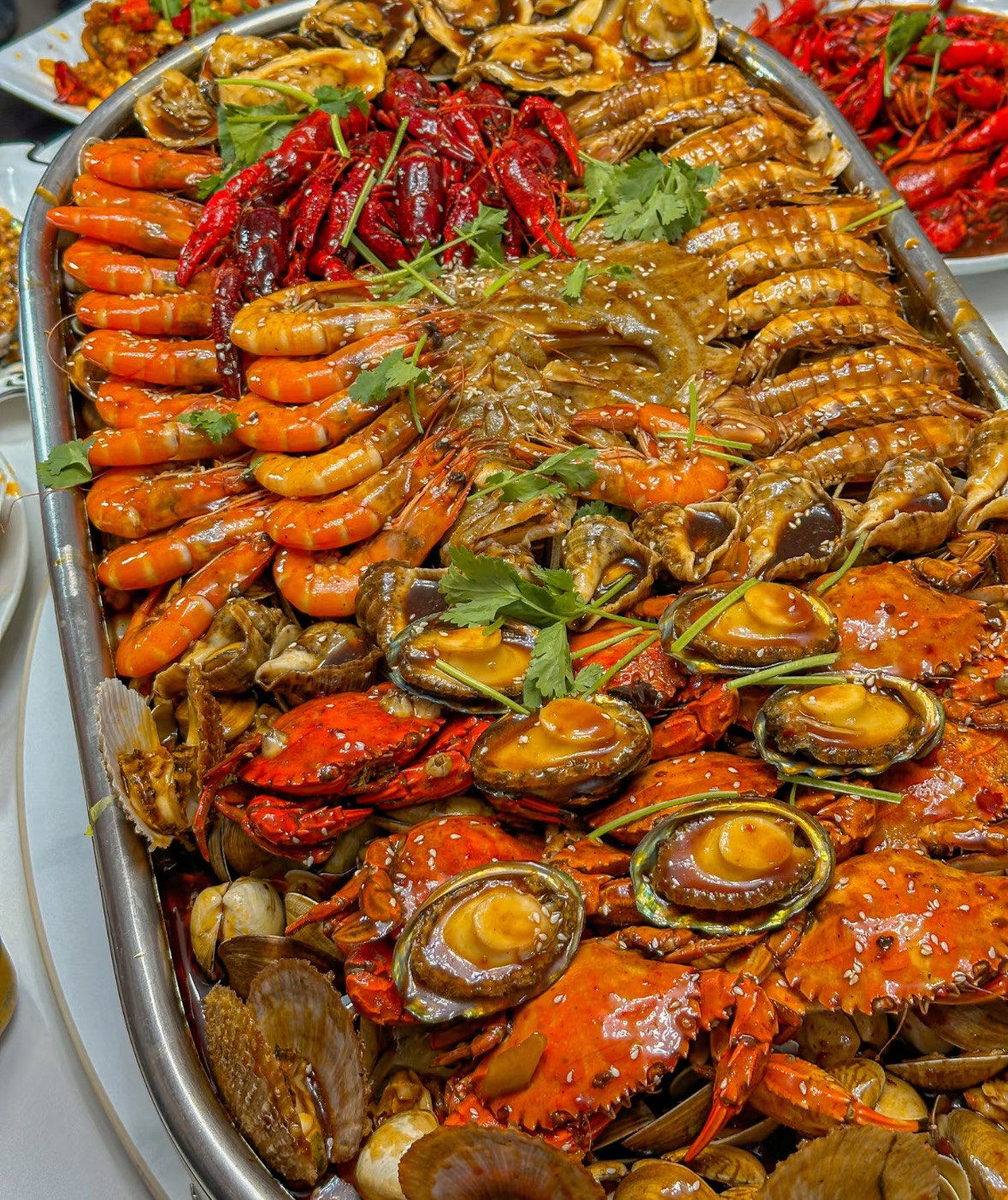 鲜掉眉毛的海鲜拼盘✨