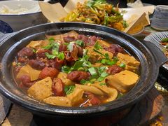 肥肠豆腐煲-手抄板凳江南菜(湖滨商业街店)