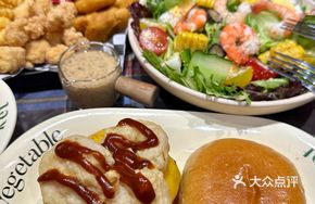 Soft-Fried Shrimp Burger