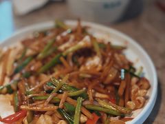 姜葱炒鱼泡-淘米捞·米汤脆鲩鱼火锅(福田皇岗店)