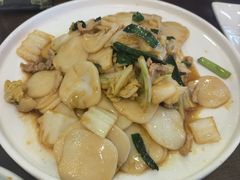 白菜肉丝炒年糕-阿马蛋汤·宁波小海鲜(总店)