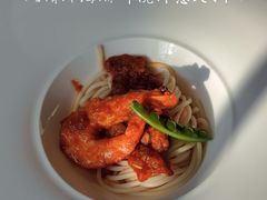 风情汁海捕虾揽拌意大利面-青岛遇见米兰(八大关店)