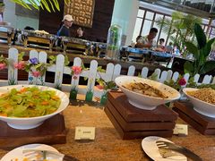 自助取餐区-海棠湾九号度假酒店-融荟家和中餐厅
