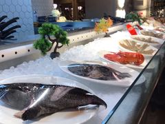自助取餐区-日进一片海.生腌海鲜火锅.宵夜烧烤(三里屯总店)