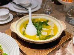 砂锅炖柳沟豆腐-北京泰富酒店-柏景轩中餐厅