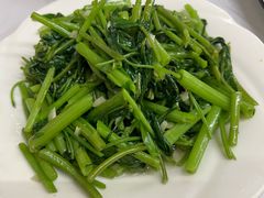清炒空心菜-渔中舟海鲜大排档(普陀沈家门店)