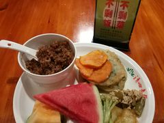 炸红薯饼-清心素食自助餐厅(夫子庙店)