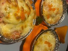 芝士焗扇贝-上井料理黑金店(IFS国金中心店)
