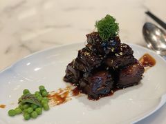 桂花糖醋肉排-悦轩中餐厅·高空江景·杭州柏悦酒店