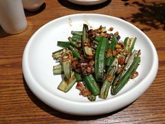 小炒秋葵-小大董·烤鸭(凤凰汇店)