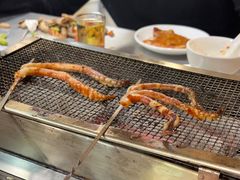 鱿鱼须子-腾格勒烤羊腿