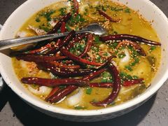 酸菜鱼片-老头儿油爆虾(星光一期店)