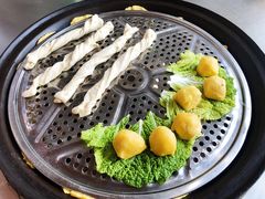 粘豆包-粘豆包柴火铁锅炖
