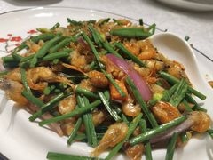 韭菜花爆河虾-顺德佬酒楼(粤海店)
