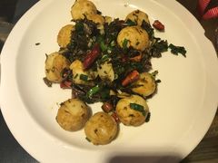 酸菜炒汤圆-侯家庄阿才有品私房菜馆