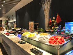 自助取餐区-筠咖啡西餐厅(上海国展宝龙丽筠酒店)