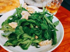 时鲜桃仁拌冰草-潮堂(环球金融中心店)
