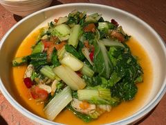 西红柿炒小白菜-浩海火燒雲傣家菜(芮欧百货店)