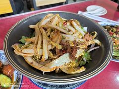 干锅娃娃菜-北大地皖峰饭馆