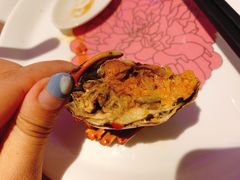 咸肉百叶蒸六月黄-蟹榭(静安寺晶品商场店)