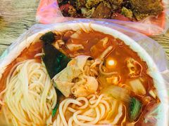 米线掺朝鲜面-二钢串叔麻辣烫(华龙大厦店)