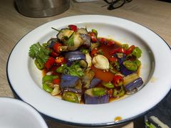 紫山茄拌扇贝-味莊·青岛菜(云霄路店)