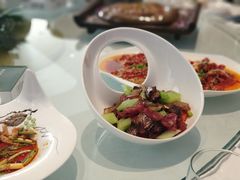 西芹炒腊肉-21点音乐餐吧(水悦城店)