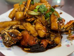 毛蟹炒年糕-妈妈的小作坊(陈家镇店)