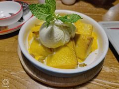 冰淇淋烤布雷-新白鹿餐厅(龙游路总店·杭帮菜名店)