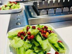 蒜泥黄瓜-玉善烧烤串城(长春总店)