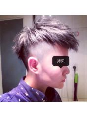 点击看大图 浅灰发发色色-3AM HAIR SALON烫发染发接发