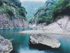 -楠溪江石桅岩