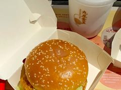 黄金脆皮鸡Air汉堡单人餐兑换券-肯德基(彩云城店)