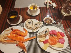 -广州万富希尔顿酒店-感趣自助餐厅·生蚝海鲜刺身