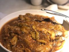 茄子炖蚬子-日丰园海肠水饺·老字号大连海鲜(和平广场店)