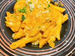 玫瑰雪蟹青虾通心粉-澳骄 Aussie Kitchen·手工披萨·西餐(国大店)