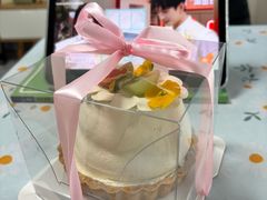 -芒果与甜纯动物奶油蛋糕&甜品台定制