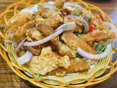 椒盐南瓜-老马家·舌尖上的西塘美食