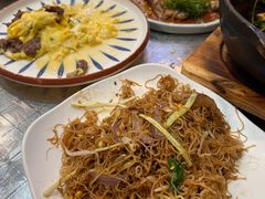 肉片炒米粉-鹤睦鱼生·啫啫煲·海鲜(保利百合店)