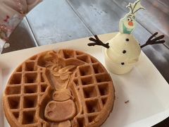 雪宝冰激凌陪华夫饼-IL paperino帕帕里诺冰激凌