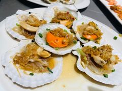 鲜活大扇贝-神洲四海大酒楼(王府井澳门中心店)