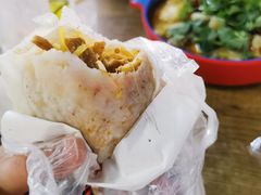 素卷馍加把子肉和卤蛋-安徽阜阳卷馍(西单店)