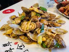 葱爆花甲-南京大个子龙虾精菜馆