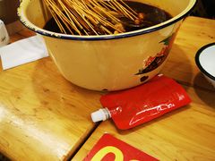 -拈签一笑黄牛肉辣卤串串