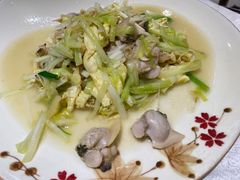 蛤蜊肉韭黄炒鸡蛋-启东海鲜人家(古美路店)