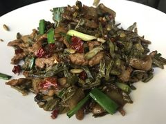 扑豆角炒肉-福巷湘食小馆·猛火现炒(上海首店)