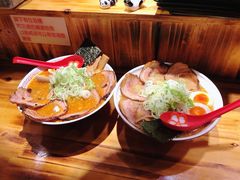 黑麻油豚骨拉面-老龙亭拉面店