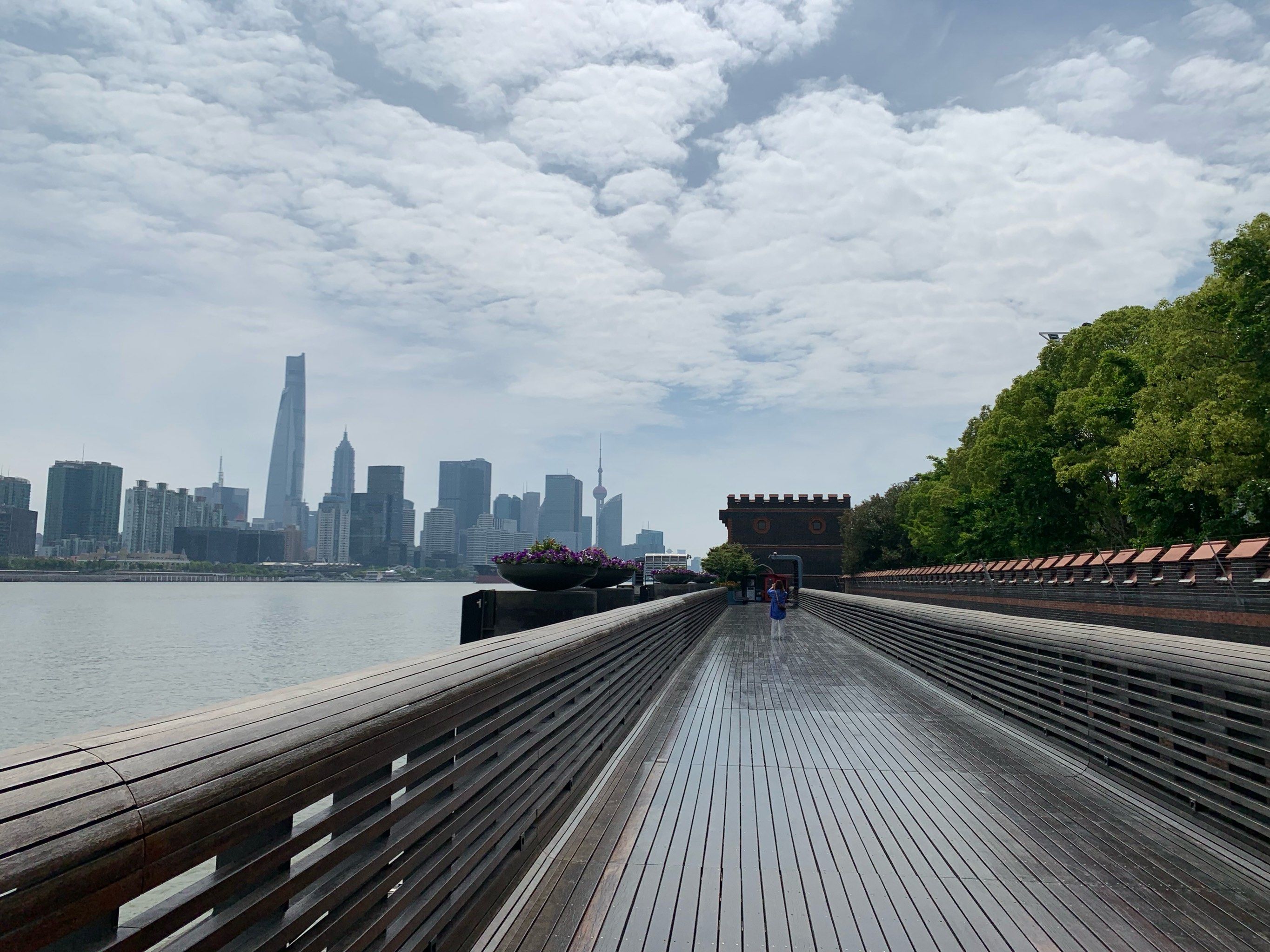 杨浦滨江的旖旎风光