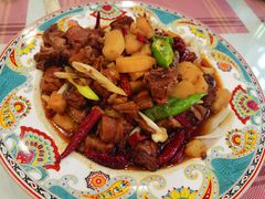 新疆沙湾大盘鸡-巴依老爷新疆美食(清华东门店)